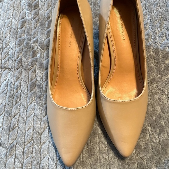 Shoes by French Connection! Size 10. Colors beige! 2 1/2 inch heel! - Picture 5 of 10